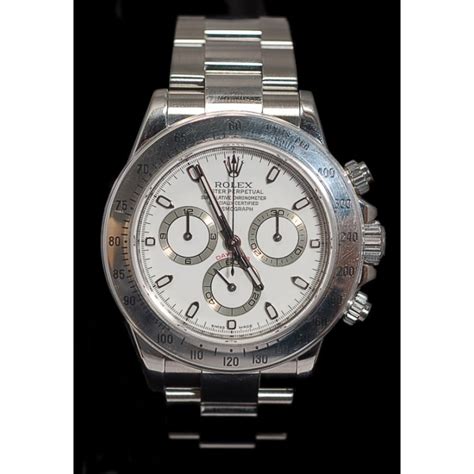 rolex daytona fond blanc occasion|rolex daytona date d'attente.